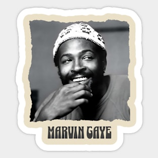 Marvin Gaye Sticker